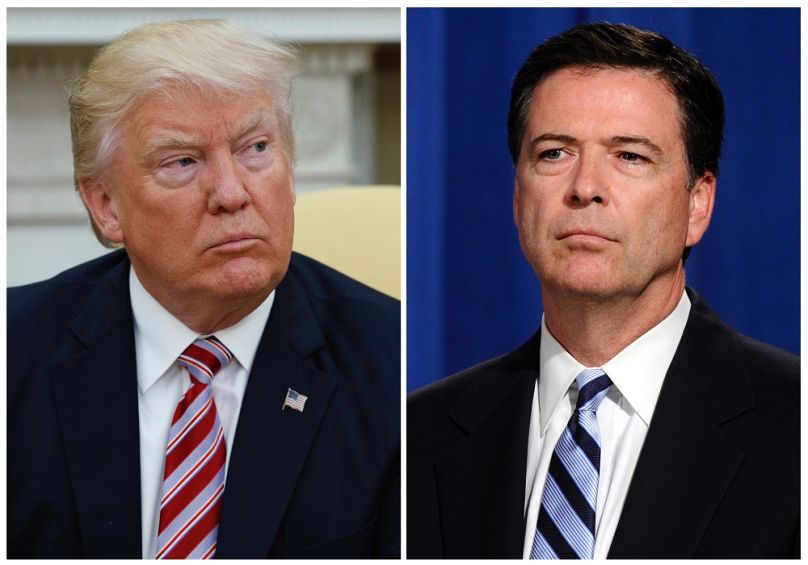 Donald Trump és James Comey