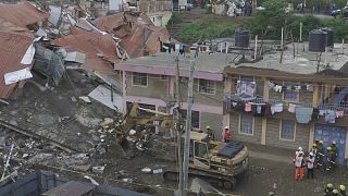 Seven-story block collapses in northern Nairobi, tenants of adjacent buildings evacuated