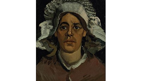 Vincent van Gogh, Kop van een vrouw (Gordina de Groot) (Head of a Woman [Gordina de Groot]), 1885.