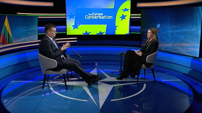 Il ministro della Difesa lituano a Euronews: "Invitiamo l'Ucraina a entrare nella Nato"