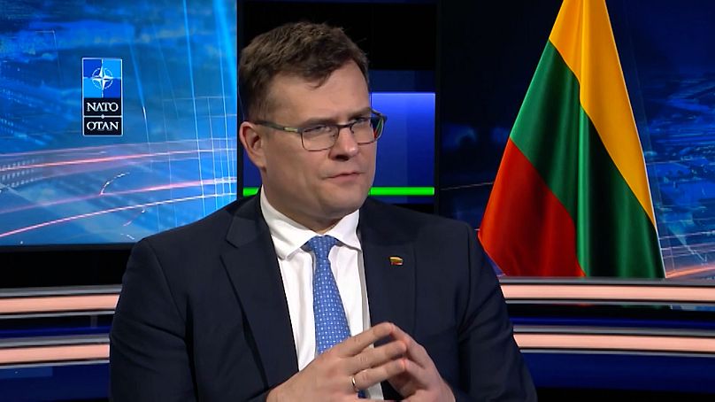 Laurynas Kasčiūnas le ministre lituanien de la Défense