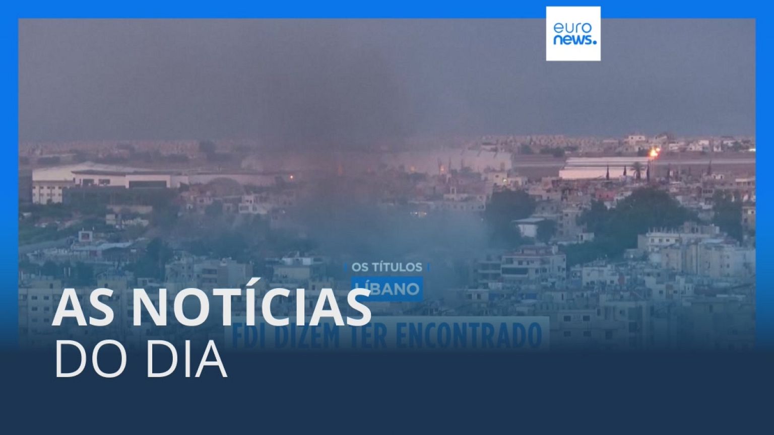 As notícias do dia | 22 outubro 2024 - Tarde