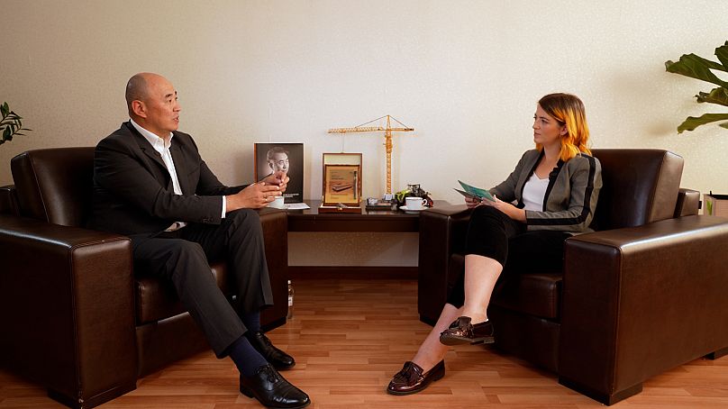Kazakhstan's Minister for Industry and Construction joined Hannah Brown on The Big Question