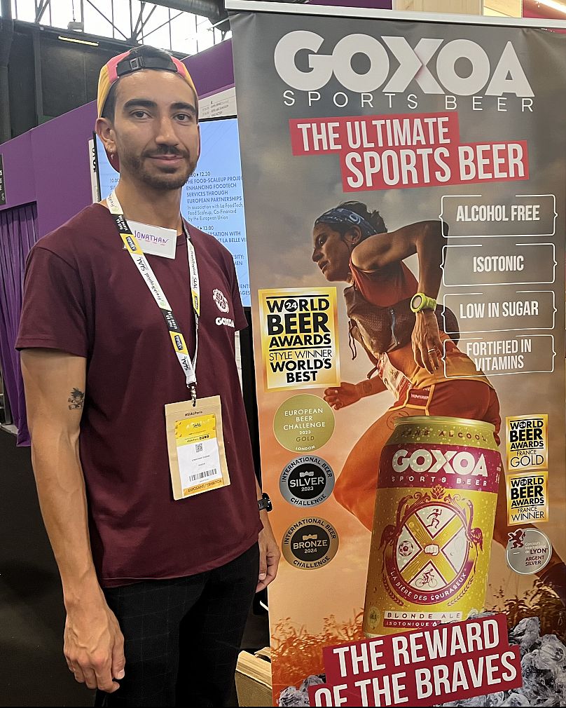 Jonathan Dubois, founder of Goxoa beer.