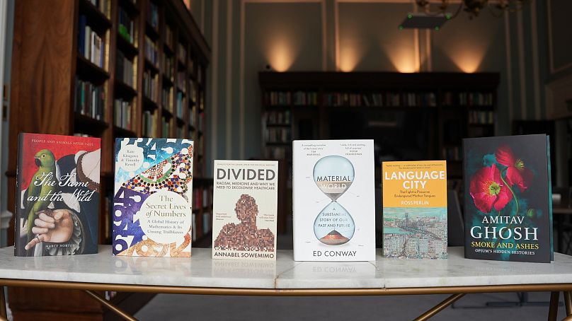 The six shortlisted books