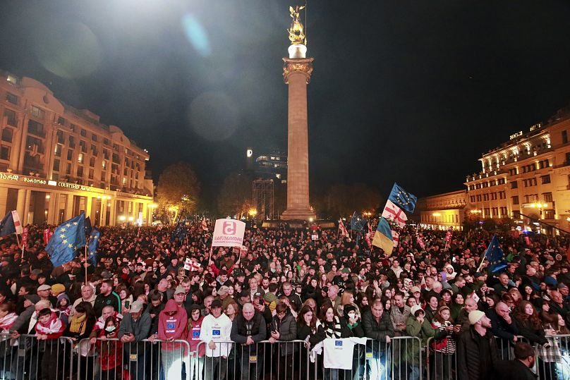 В оппозиции считают, что «Грузинская мечта» потеряла доверие избирателей, но просто так с властью не расстанется
