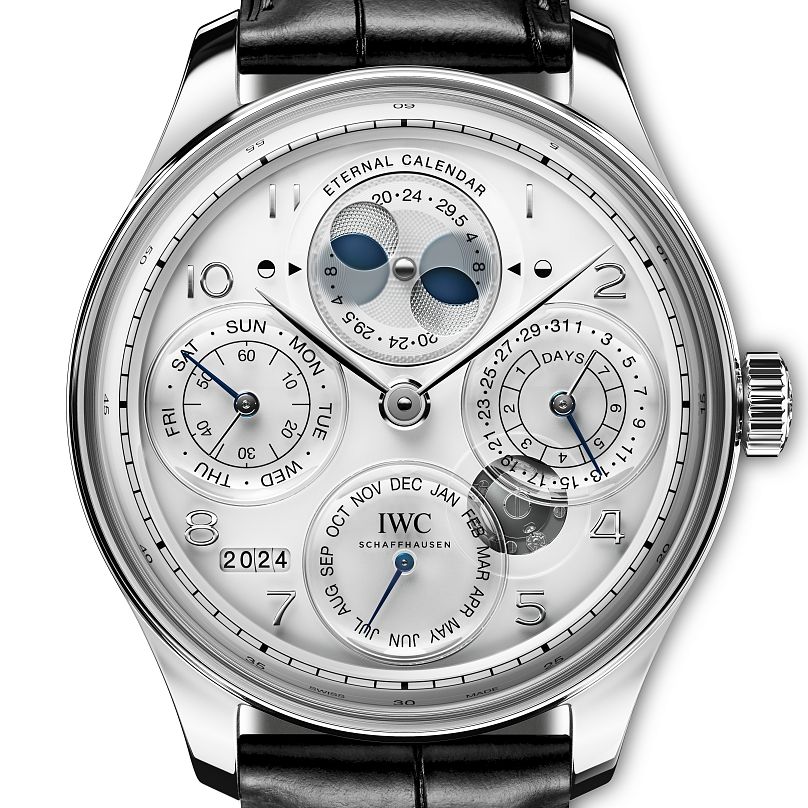 The Portugieser Eternal Calendar has been officially recognised by Guinness World Records as the “most precise lunar phase wristwatch”.