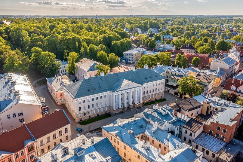 Tartu centre is compact and walkable.