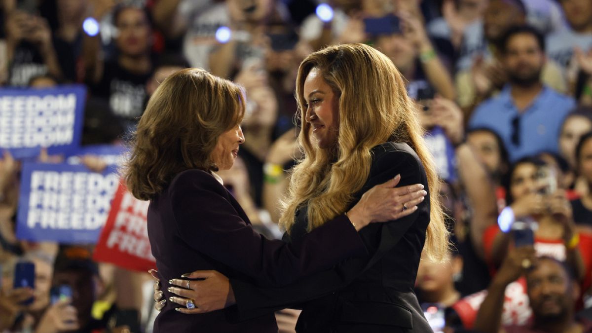 Beyoncé joins Kamala Harris at Texas rally and lights up Democrat campaign