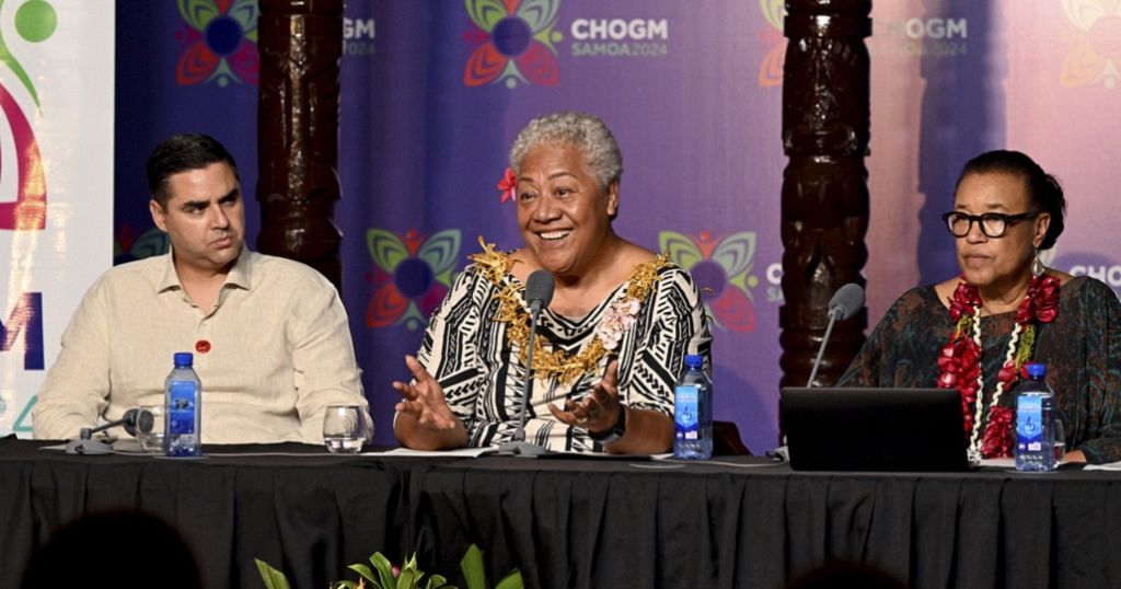 Samoa summit: Commonwealth nations sign first ocean protection pact