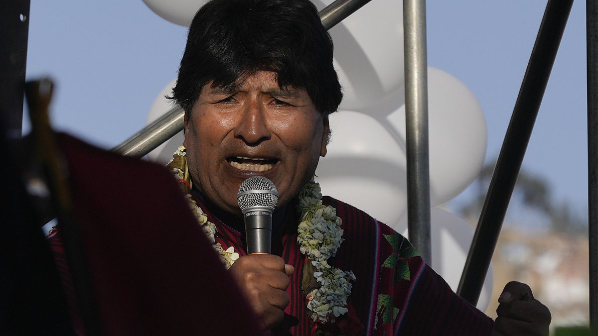 Evo Morales.