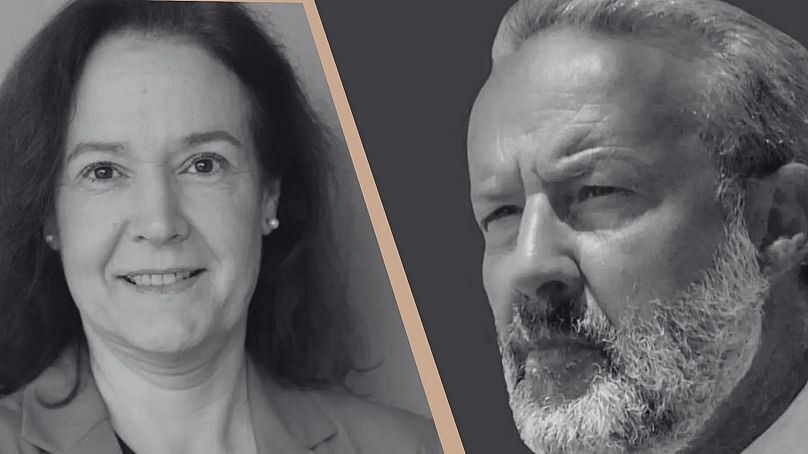 Claudia Mahler and Emilio De Capitani.