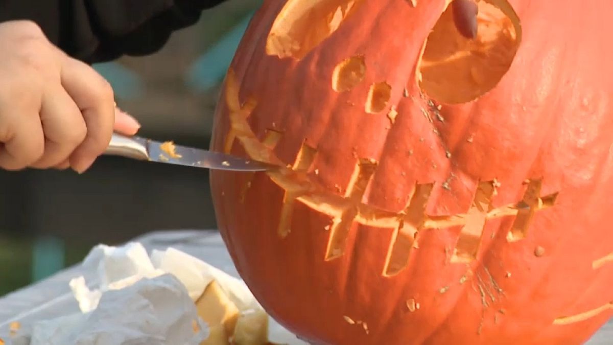 No Comment : préparation de citrouilles à l'approche d'Halloween