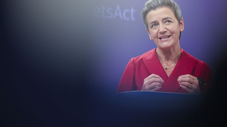 The European Commission Vice President in charge of Digital, Margrethe Vestager 