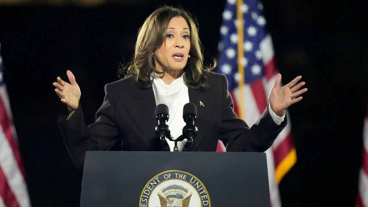 US Presidential Election: Kamala Harris delivers closing pitch to voters in Washington DC