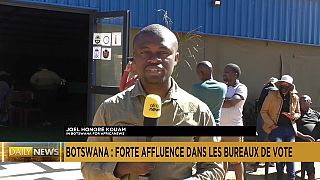 High turnout reported as residents of Botswana head to the polls in national election