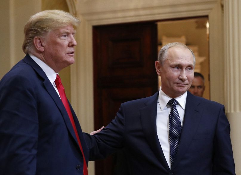 Trump és Putyin Helsinkiben , 2018