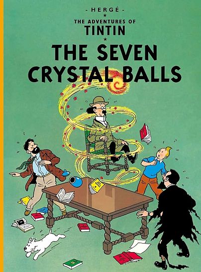 The Seven Crystal Balls by Hergé 