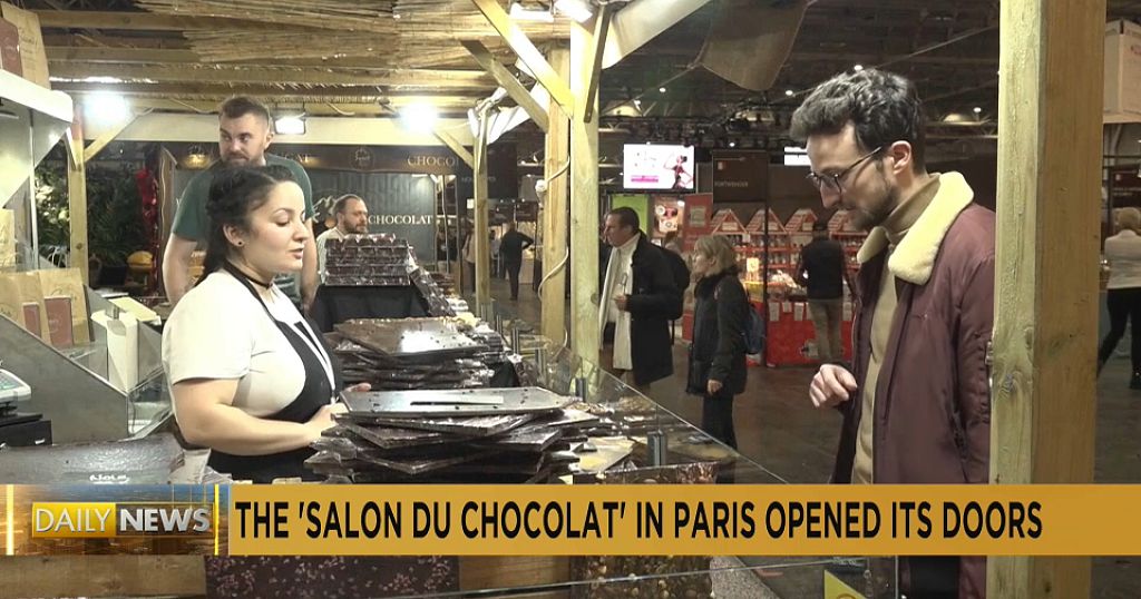 Paris’ Salon du Chocolat opens its doors