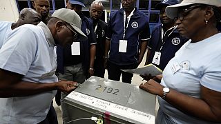 Residents in Botswana await results of the country's general election, after polling stations close 