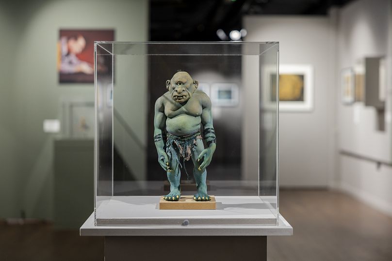 A Ray Harryhausen exhibition in Manchester, uk. 