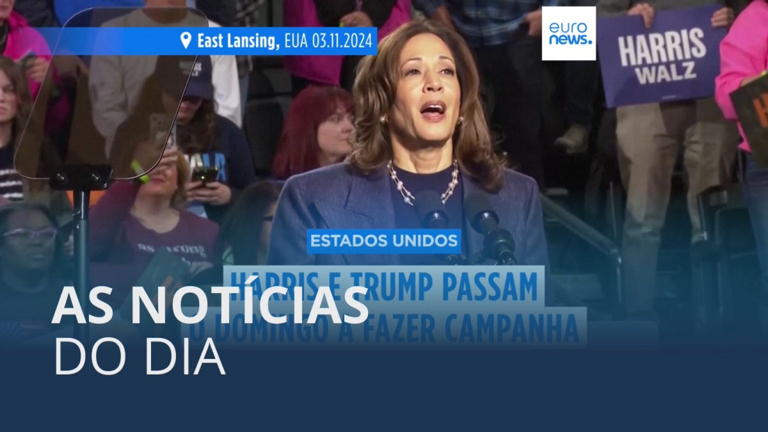As notícias do dia | 4 novembro 2024 - Noite