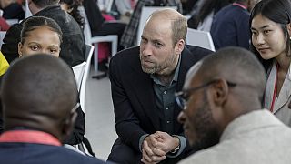 Afrique du Sud : le prince William encourage les jeunes engagés pour le climat