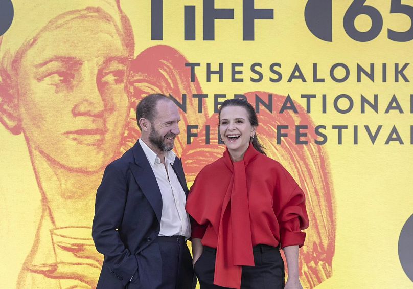 Ralph Fiennes and Juliette Binoche at TIFF