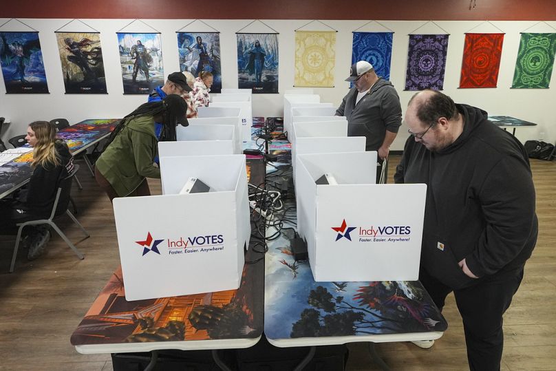 Seggi aperti a Indianapolis, 5 novembre 2024