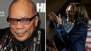 Kamala Harris rende omaggio al "pioniere" Quincy Jones 