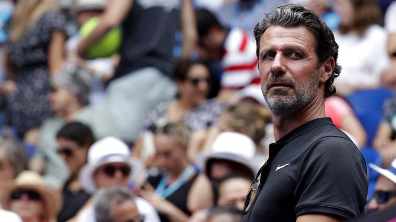 Patrick Mouratoglou az Australian Openen 2019.01.15-én