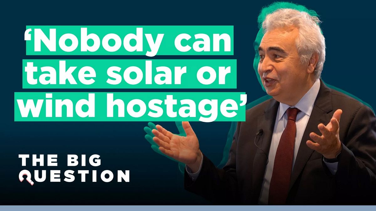 ‘Nobody can take solar or wind hostage’: IEA chief on creating a secure energy supply