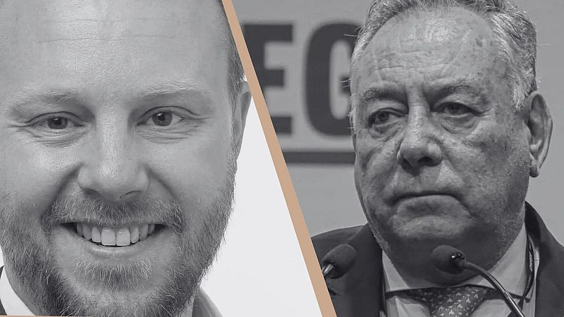 Daniel Freund and António Tânger Corrêa