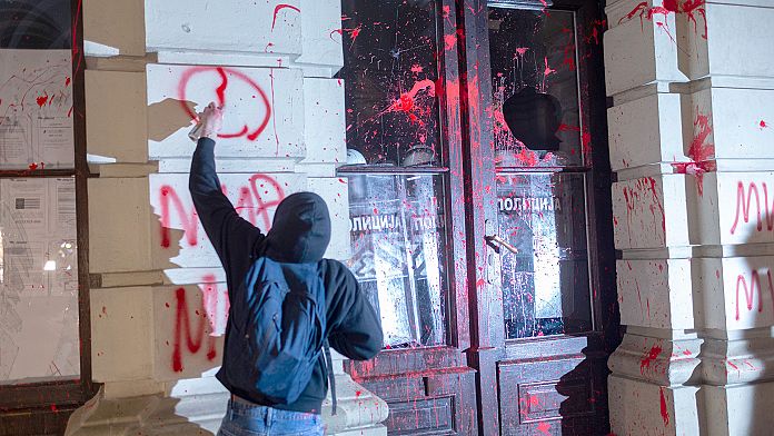 Thousands of Serbians protest in Novi Sad over fatal rail station awning collapse