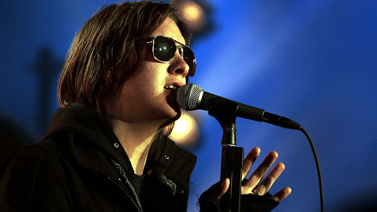 The Strokes’ Julian Casablancas on refusing to vote: ‘The two parties are a joke’