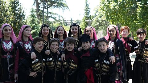 Watch: The young performers celebrating their heritage through dance in Georgia.