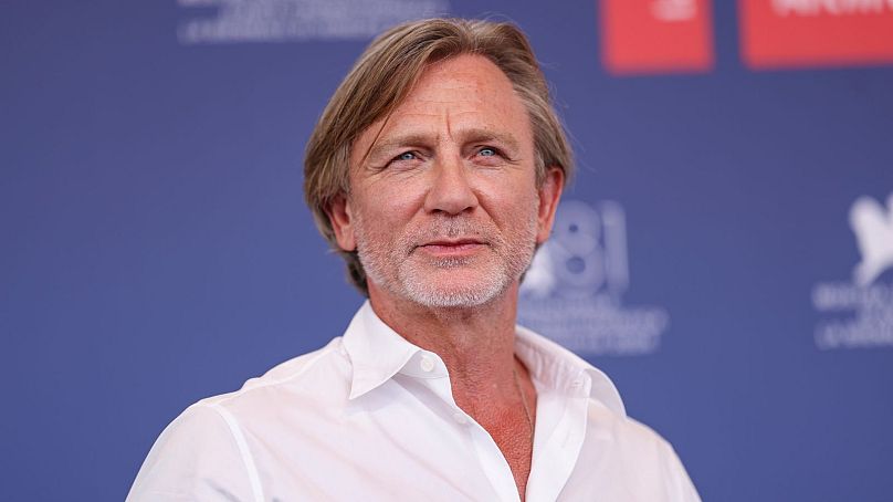 Daniel Craig in Venice for the world premiere of Queer