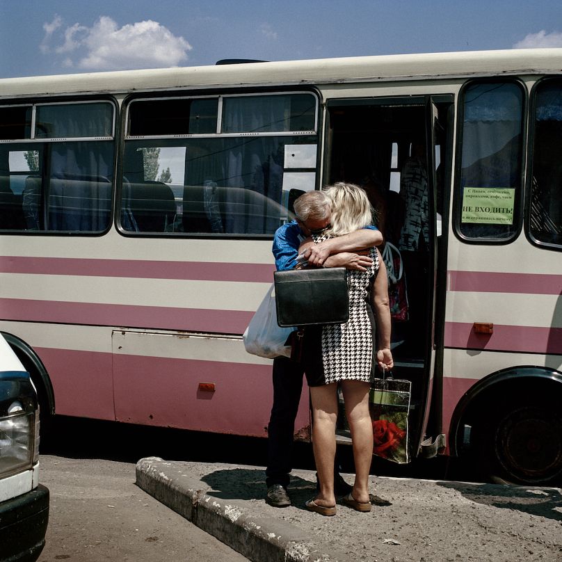 A photograph by Anastasia Taylor-Lind, who will co-host a panel about conflict photography with photojournalist Tanya Habjouqa. 