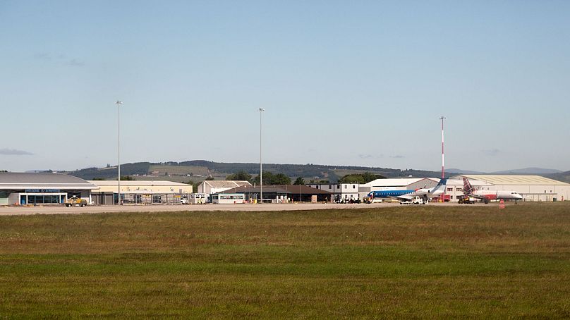 Scotland's tiny airport in Inverness