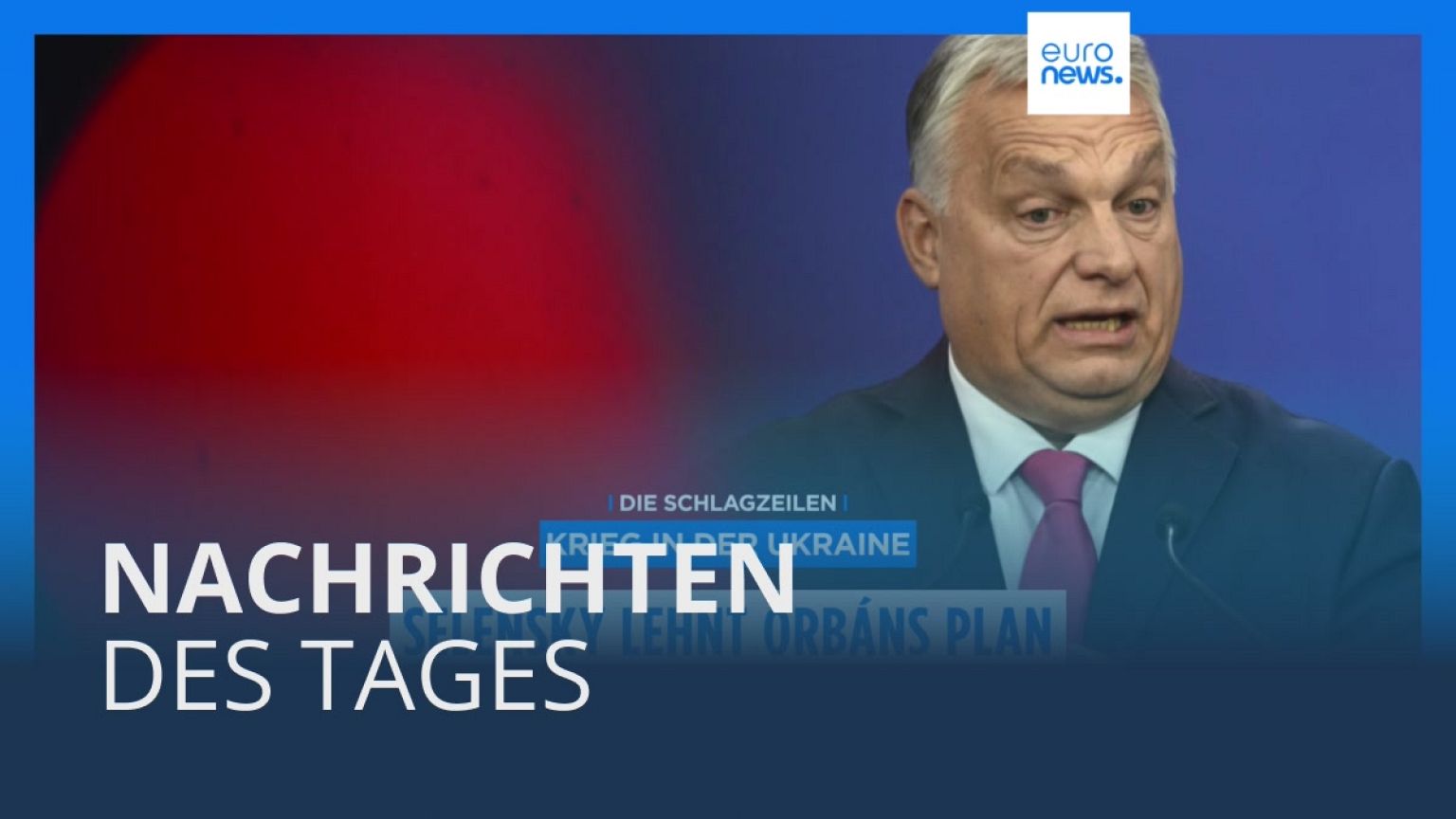 Nachrichten des Tages | 8. November - Mittagsausgabe