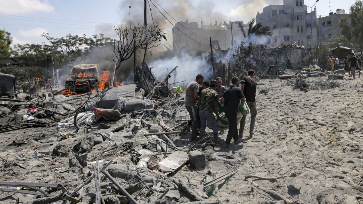 Israeli strikes kill at least 13 in Gaza, including women and children