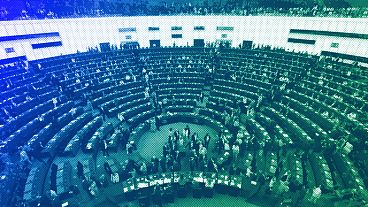 Members of European Parliament enter the plenary chamber as they prepare to vote at the European Parliament in Strasbourg, July 2024 Members of European Parliament enter the plenary chamber as they prepare to vote at the European Parliament in Strasbourg, July 2024