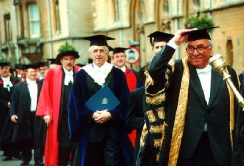 Lord Roy Jenkins 1987 és 2003 között volt az Oxfordi Egyetem kancellárja