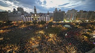 Manifestazione a Valencia