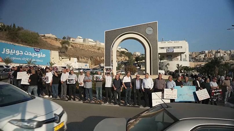 مظاهرة في أم الفحم تطالب بوقف الحرب في غزة ولبنان 