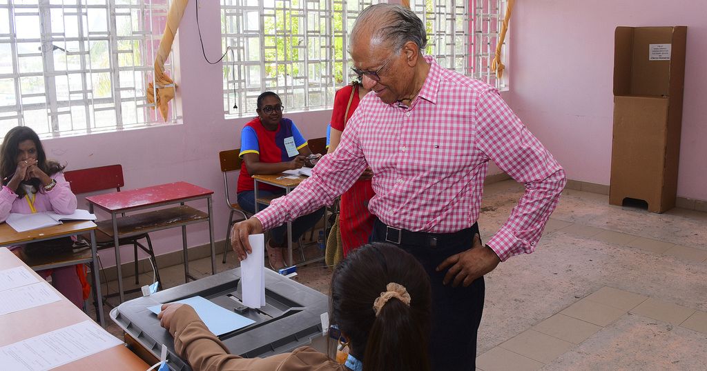 Mauritius awaits results of tense election