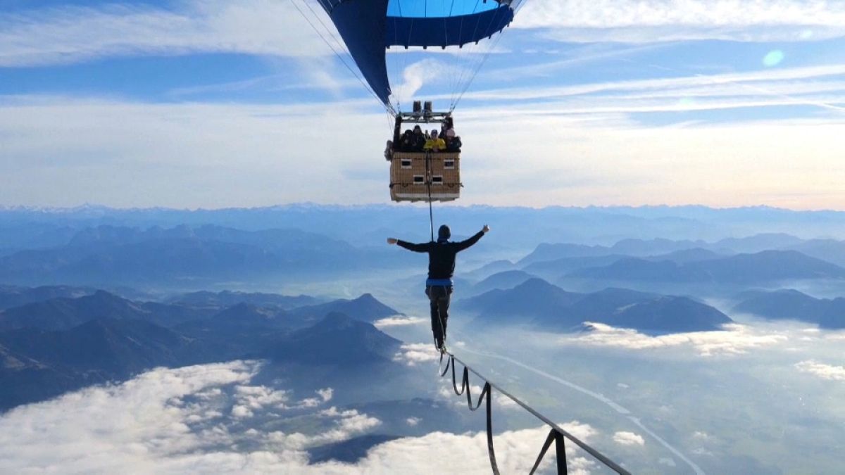 Γερμανία: Νέο παγκόσμιο ρεκόρ Slackline – ισορροπία σε τεντωμένο σχοινί