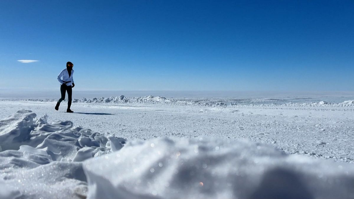 World record set at extreme Antarctica Ice Ultra race