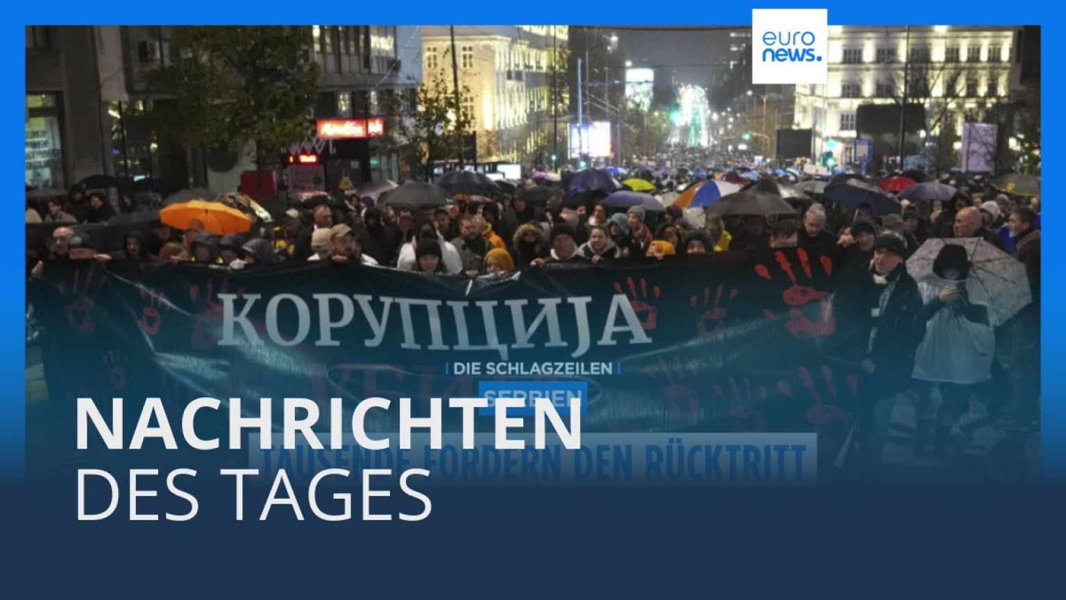 Nachrichten des Tages | 12. November - Mittagsausgabe
