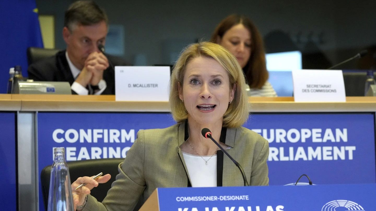 Кандидат на пост главного дипломата ЕС Кая Каллас определила приоритеты  внешней политики | Euronews